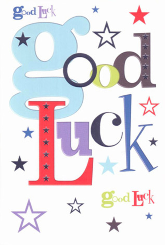 There's an unmistakable vibrancy to this Cranford-themed luck card-a true celebration of new beginnings and community spirit. Each letter pops with individuality: wide pastel blues, slender inky blacks, and passionate reds, all highlighted by multicoloured stars that dash across the white field with the energy of children playing in Cranford's green spaces. The design seems to pulse with encouragement, conjuring the laughter and cheers of neighbours celebrating success within the historic lanes of Cranford Village. Spacious white margins allow each shade to stand out, lending a modern, heartfelt quality to the composition. The surface, luxuriously smooth and substantial, feels like a piece of local craftsmanship. More than just a message, the card becomes a lucky charm-filled with support and belief, ready to be pressed into a palm as a promise that Cranford's enduring optimism and warmth will accompany someone as they set out on life's new adventures.